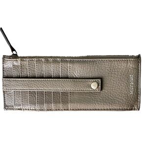 Matt & Nat slim beige taupe tan vegan leather wallet